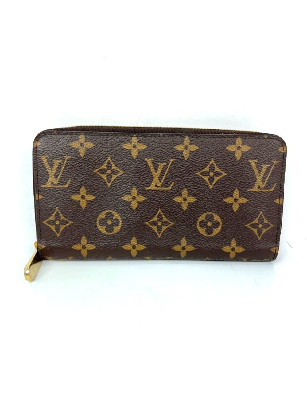 Louis Vuitton Zippy Monogram Leather Fuchsia Wallet Clutch